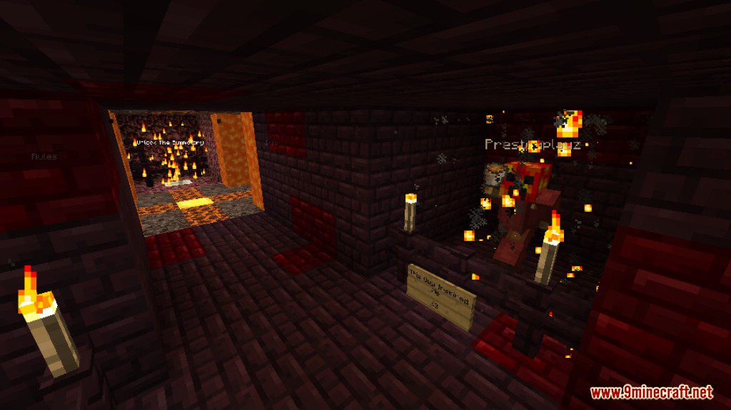 Incinerator Runner Map 1.12.2, 1.11.2 for Minecraft 3