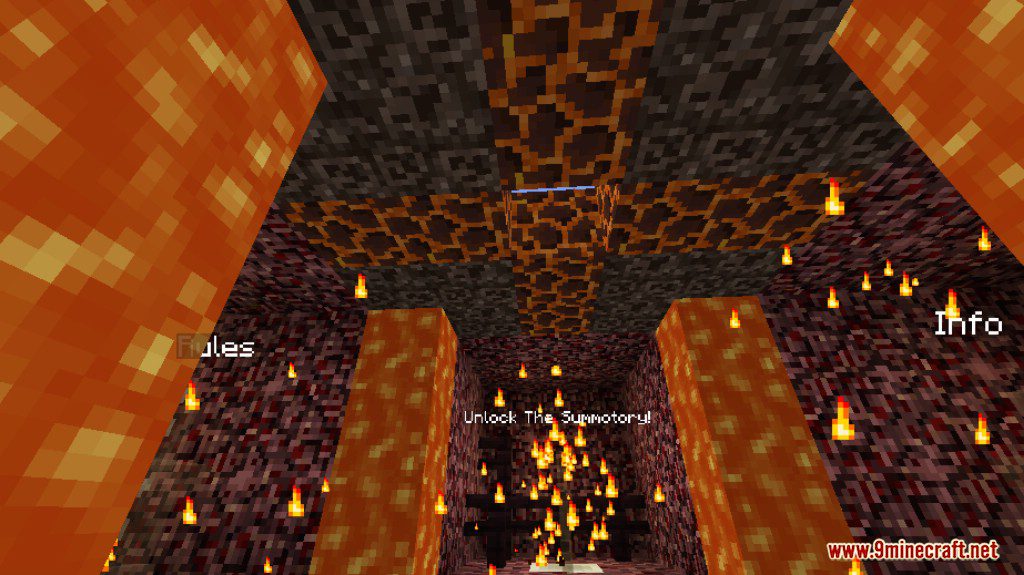 Incinerator Runner Map 1.12.2, 1.11.2 for Minecraft 4