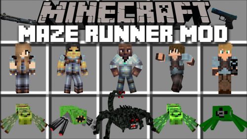 Maze Runner Mod 1.7.10 (The Death Cure to Escaping the Maze) Thumbnail