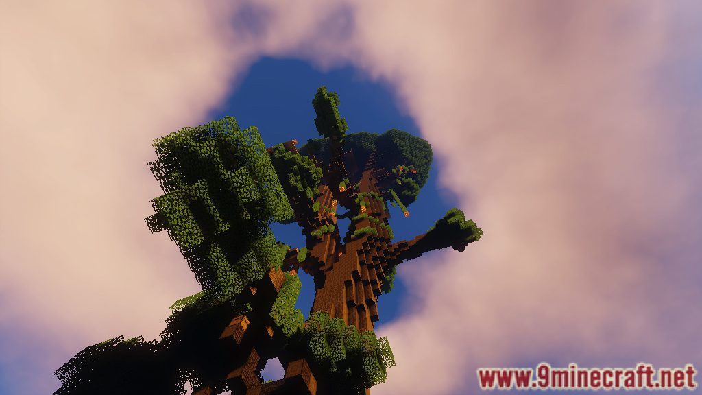 Mega Tree Survival Map 1.12.2 for Minecraft 5