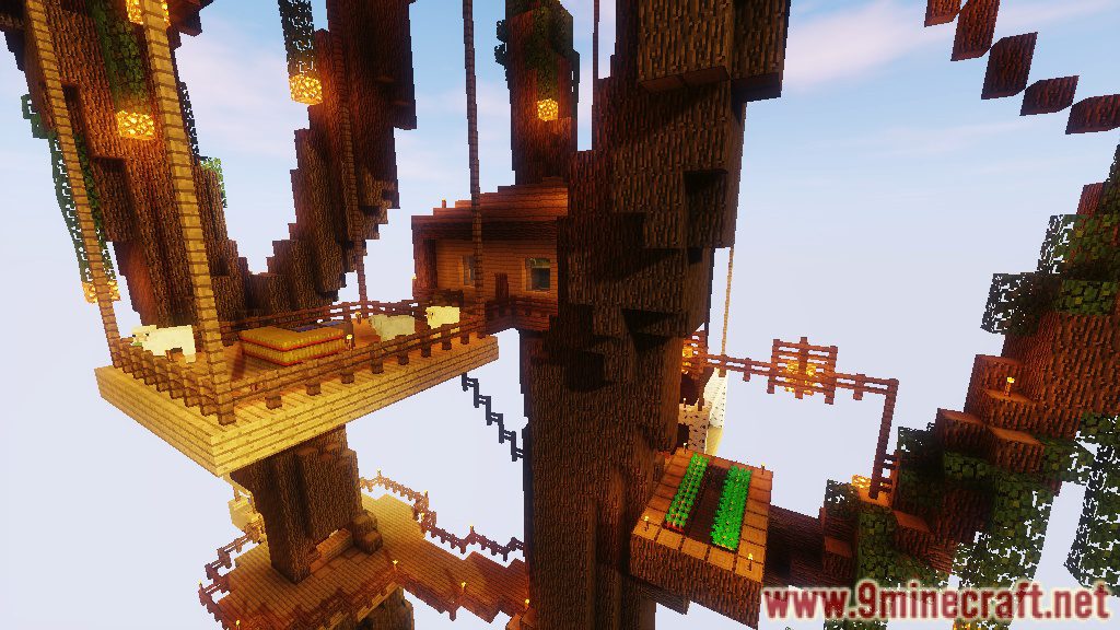 Mega Tree Survival Map 1.12.2 for Minecraft 6