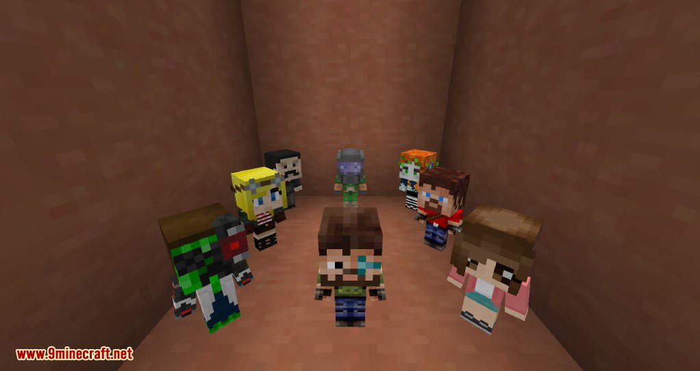 Mynko Collectibles Mod 1.11.2, 1.10.2 (Youtuber Dolls) 7