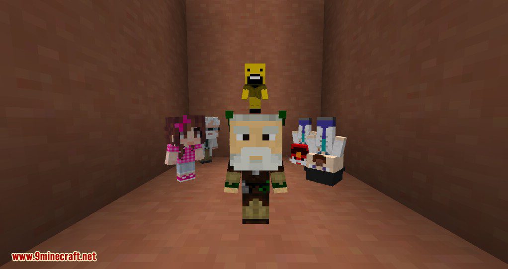 Mynko Collectibles Mod 1.11.2, 1.10.2 (Youtuber Dolls) 9