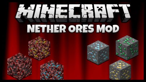 NetherOres Mod 1.7.10, 1.6.4 (More Ores in The Nether) Thumbnail