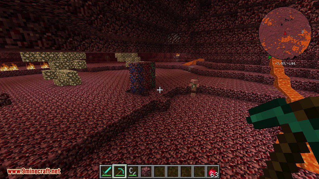 NetherOres Mod 1.7.10, 1.6.4 (More Ores in The Nether) 15