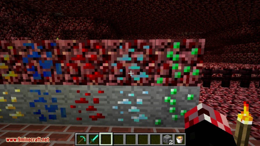 NetherOres Mod 1.7.10, 1.6.4 (More Ores in The Nether) 5