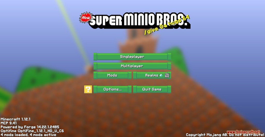 New Super Minio Bros Resource Pack 1.12.2, 1.11.2 2