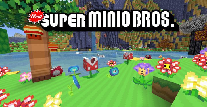 New Super Minio Bros Resource Pack 1.12.2, 1.11.2 1