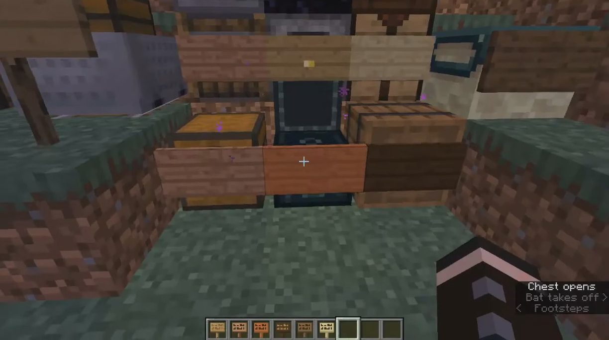 Passthrough Signs Mod (1.20.4, 1.19.4) - Right-Click Through Wall Signs 4
