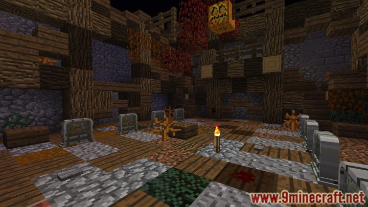 Pumpkin Party Map 1.12.2, 1.12 for Minecraft 3