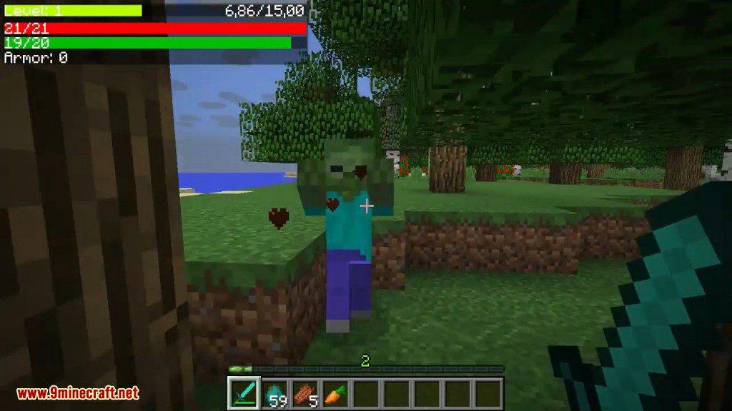 Simple RPG Mod 1.12.2, 1.11.2 (Adding RPG Mechanics to Minecraft) 3