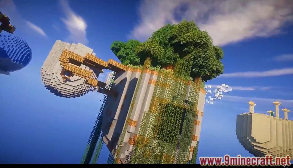 SkyLines 2 Map 1.12.2, 1.12 for Minecraft 2