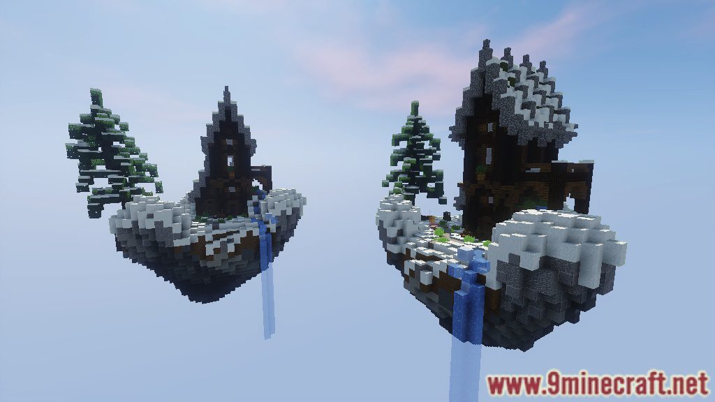 Snowland Map 1.12.2, 1.11.2 for Minecraft 4