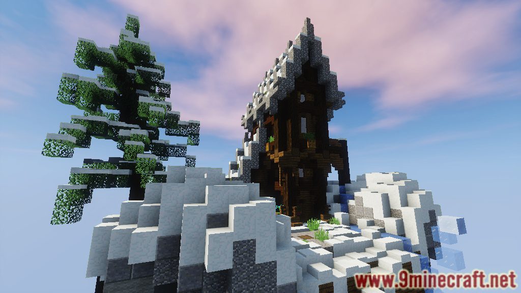 Snowland Map 1.12.2, 1.11.2 for Minecraft 5