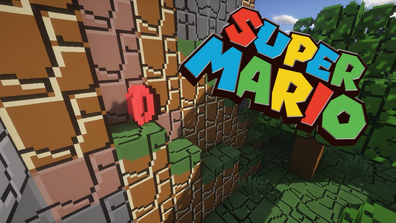 Super Mario Resource Pack 1.14.4, 1.13.2 1