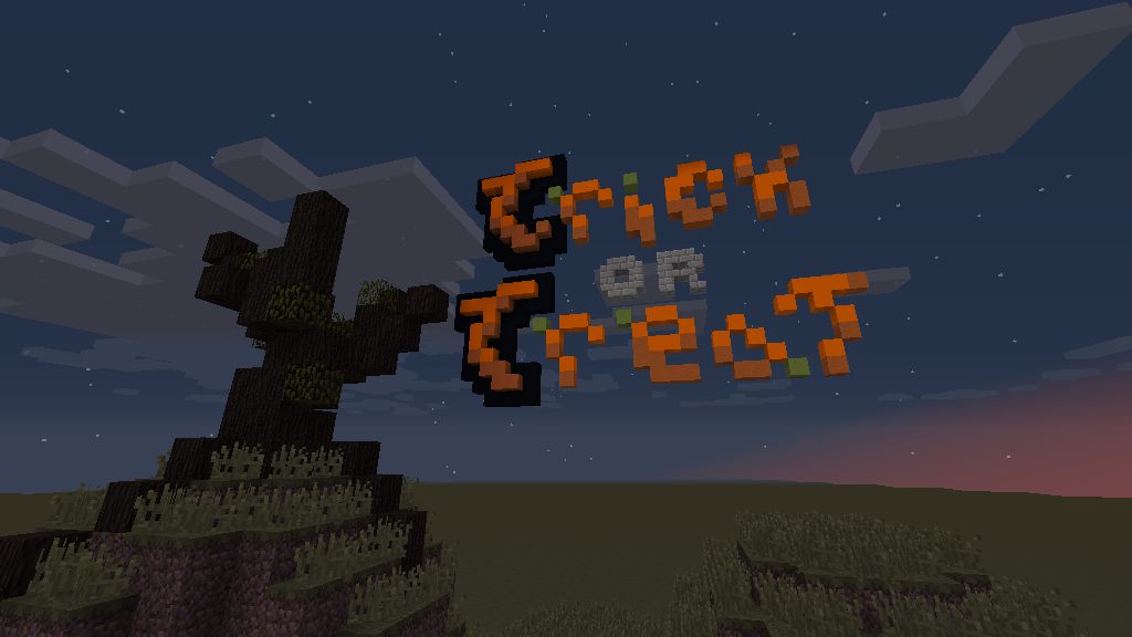 Trick or Treat Map 1.12.2, 1.12 for Minecraft 1