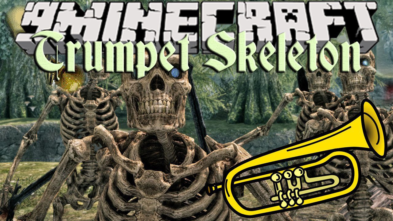 Trumpet Skeleton Mod (1.17.1, 1.15.2) - The Sound of Trumpets Echoes Through the Night 1