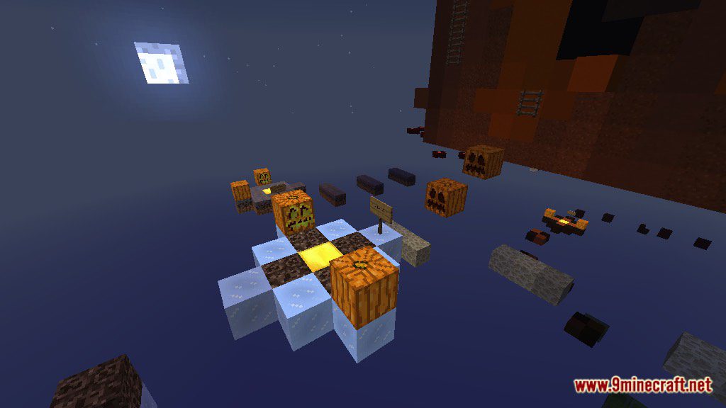 50 Stages Of Easy Halloween Parkour Map 1.12.2, 1.12 for Minecraft 5