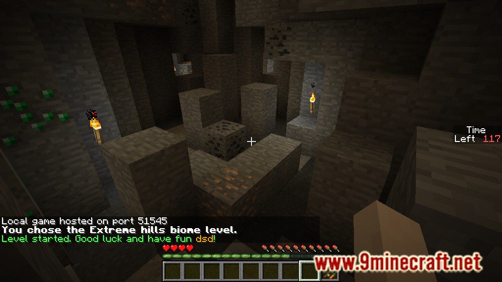 Biome Run Map 1.12.2, 1.12 for Minecraft 3