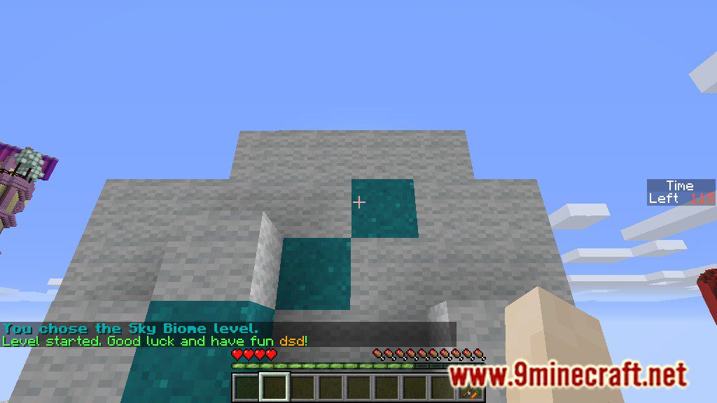 Biome Run Map 1.12.2, 1.12 for Minecraft 8