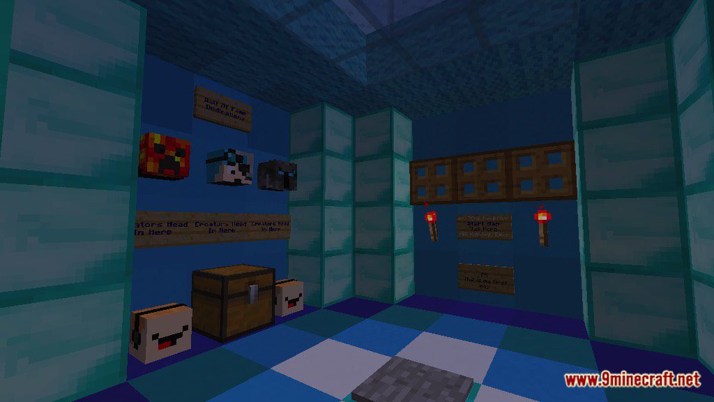 Blue Lightning Parkour Map 1.12.2, 1.12 for Minecraft 2