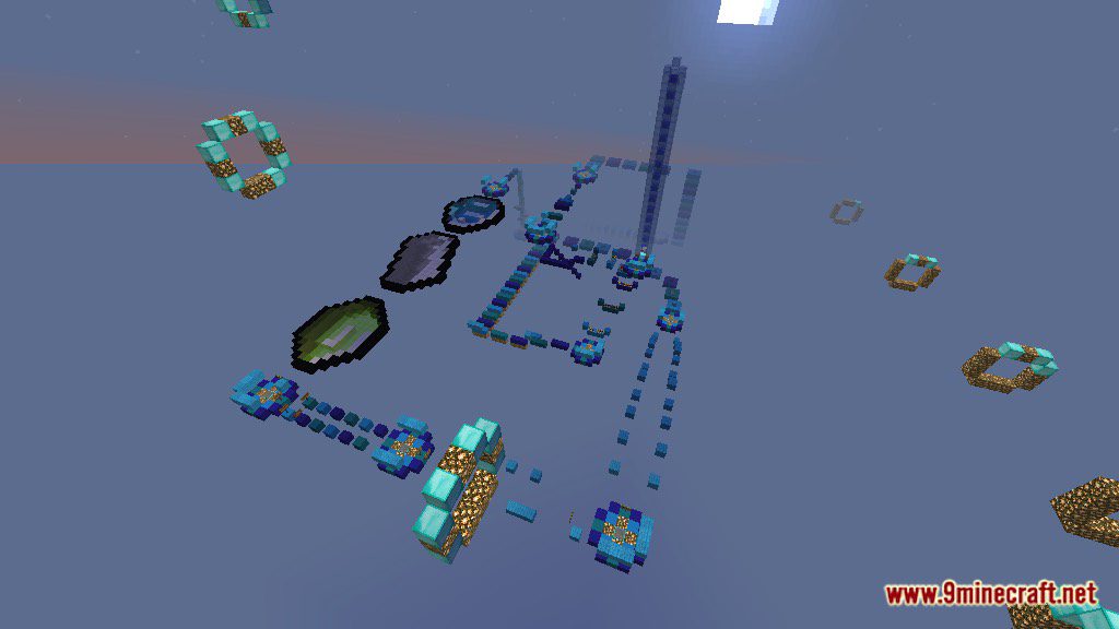 Blue Lightning Parkour Map 1.12.2, 1.12 for Minecraft 6