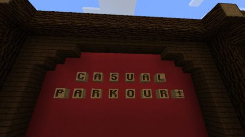 Casual Parkour Map 1.12.2, 1.12 for Minecraft Thumbnail