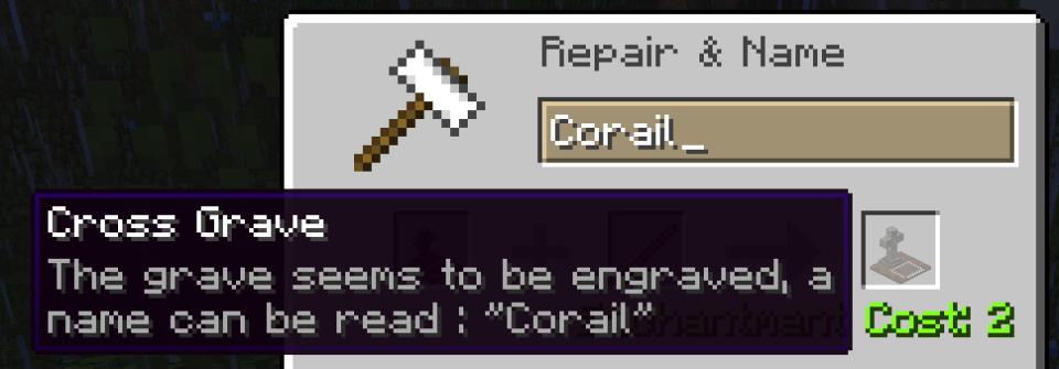 Corail Tombstone Mod (1.20.1, 1.19.4) - Lootable Graves 5
