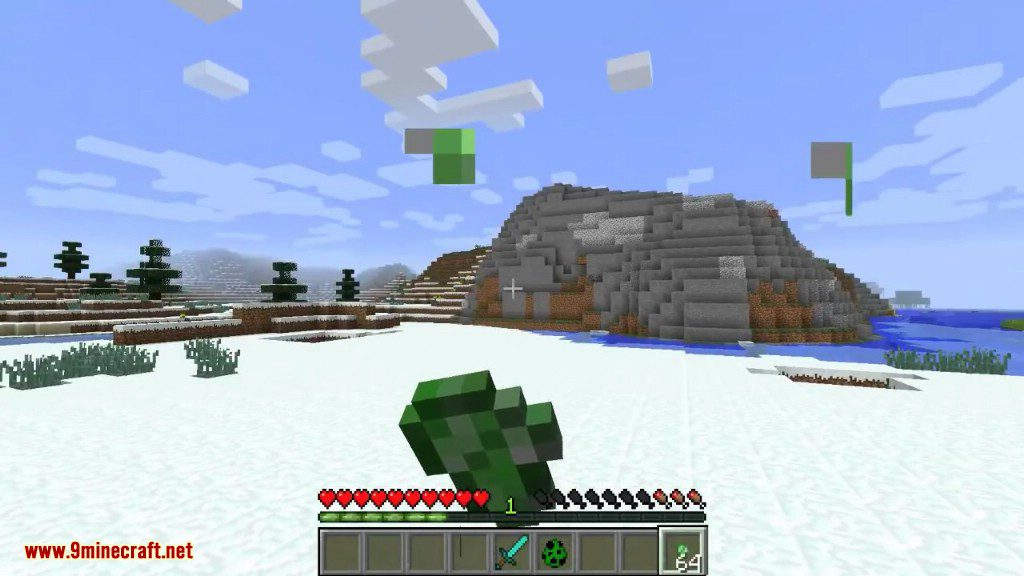 Creeper Nuggets Mod 1.17.1, 1.16.5 (Creeper is Food) 3