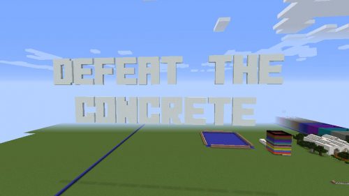 Defeat The Concrete Map 1.12.2, 1.12 for Minecraft Thumbnail