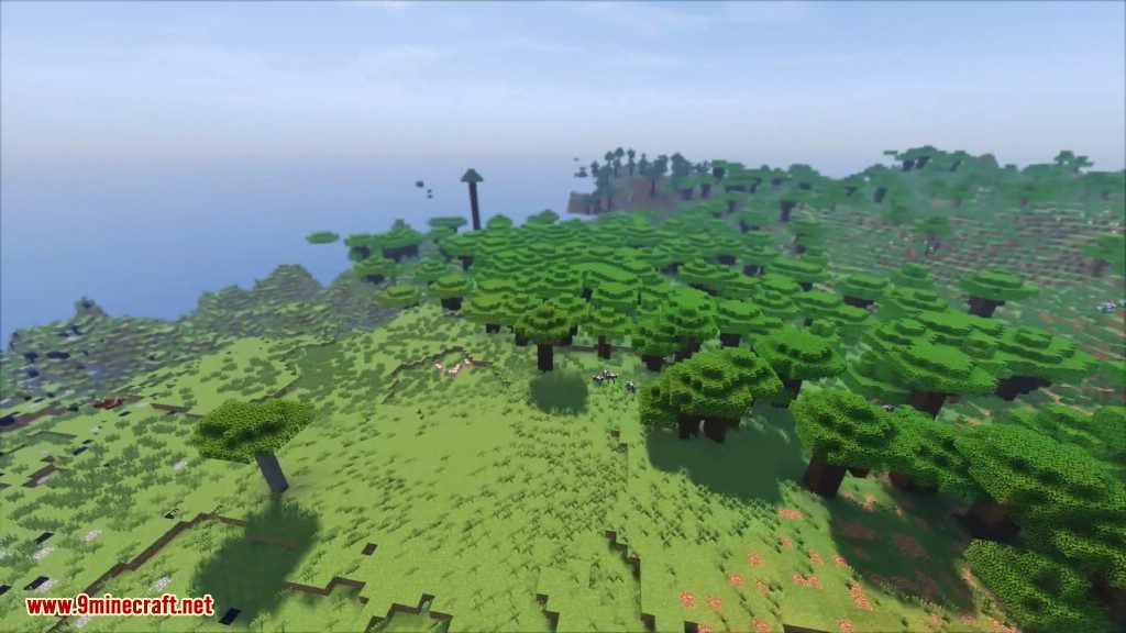 Dooglamoo Worlds Mod 1.15.2, 1.14.4 (Natural Terrain Generation) 15