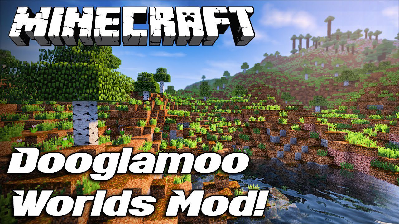 Dooglamoo Worlds Mod 1.15.2, 1.14.4 (Natural Terrain Generation) 1