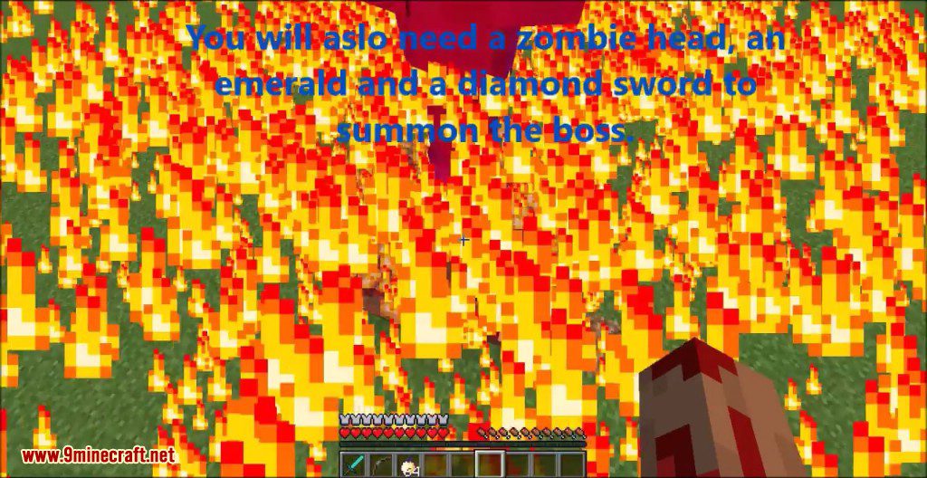 Fire Lord Boss Command Block 1.12.2, 1.12 4