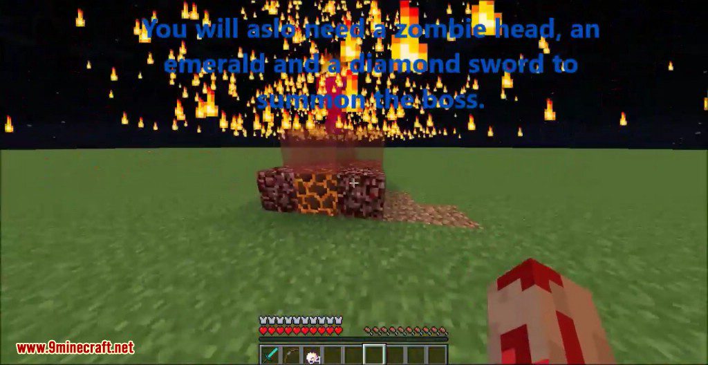 Fire Lord Boss Command Block 1.12.2, 1.12 5