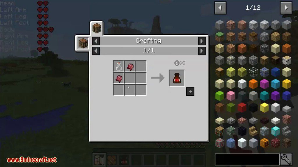 First Aid Mod (1.19.4, 1.18.2) - New Health System Mechanics 9