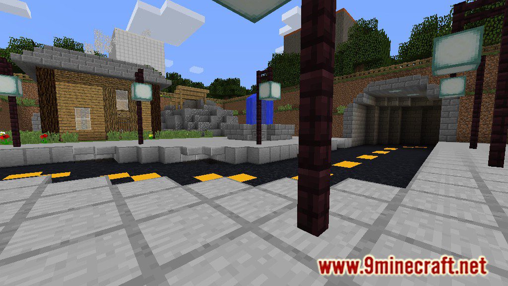 Four Black Walls Map 1.12.2, 1.12 for Minecraft 5