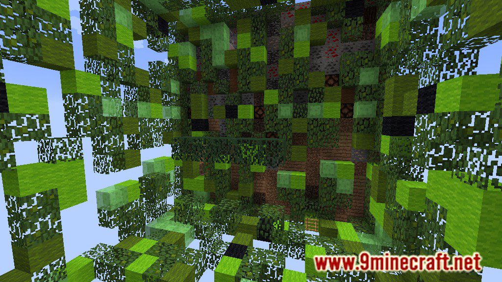 Giant Blocks Tunnel Map 1.12.2, 1.12 for Minecraft 11