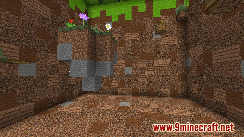 Giant Blocks Tunnel Map 1.12.2, 1.12 for Minecraft 5