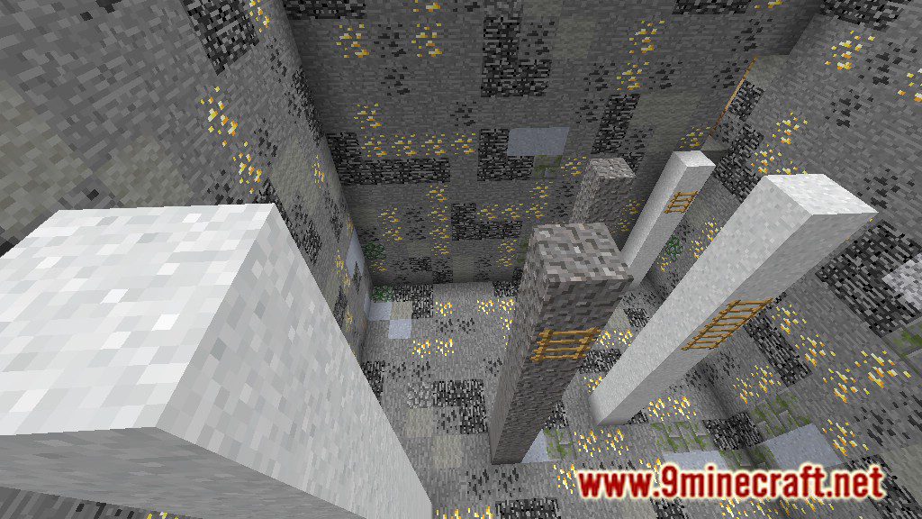 Giant Blocks Tunnel Map 1.12.2, 1.12 for Minecraft 8