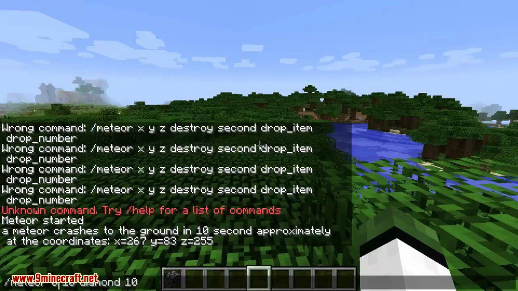 JJ Meteor Mod 1.12.2, 1.10.2 (Destroy Your world) 2