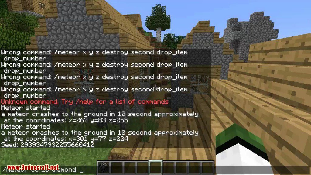 JJ Meteor Mod 1.12.2, 1.10.2 (Destroy Your world) 8