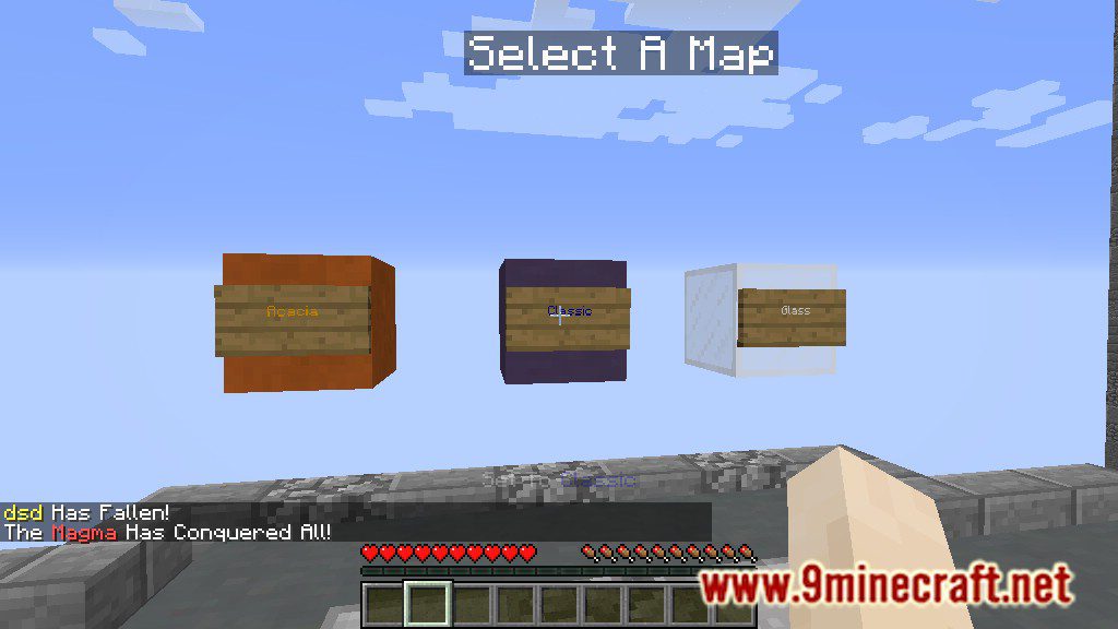 Magma Runner Reloaded Map 1.12.2, 1.12 for Minecraft 11