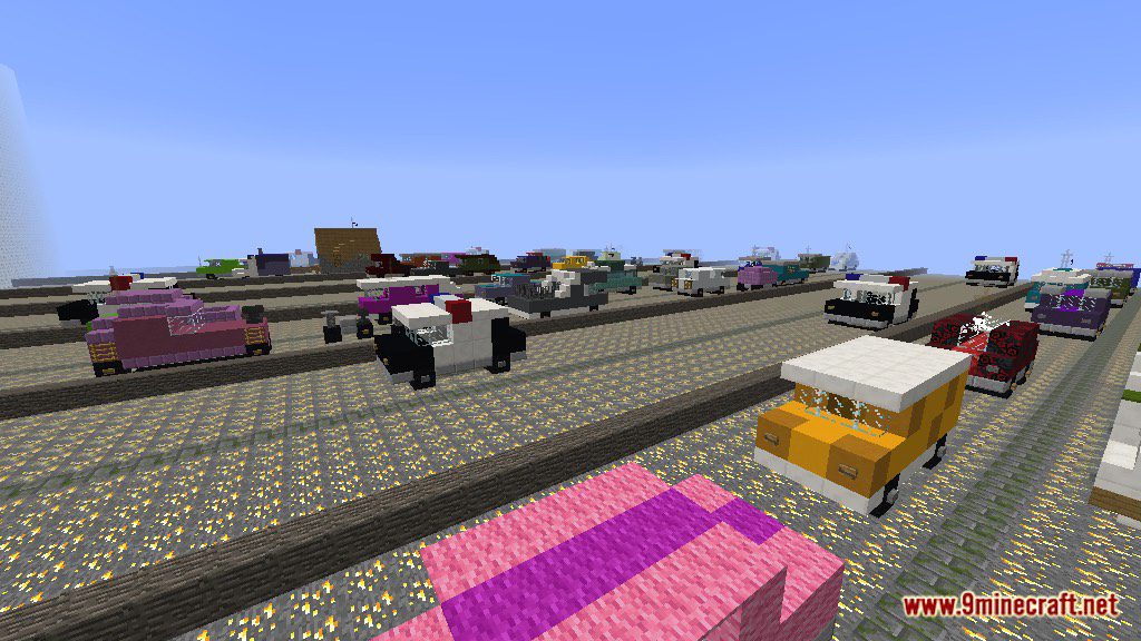 Motor Course Map 1.12.2, 1.12 for Minecraft 3