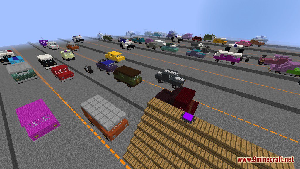 Motor Course Map 1.12.2, 1.12 for Minecraft 4