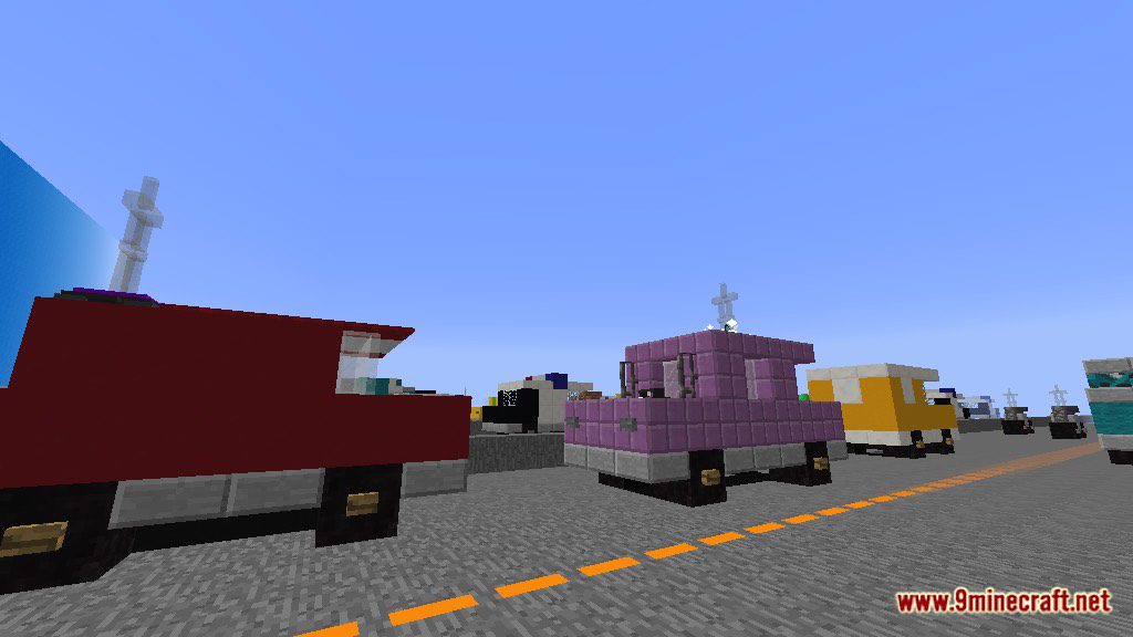 Motor Course Map 1.12.2, 1.12 for Minecraft 7