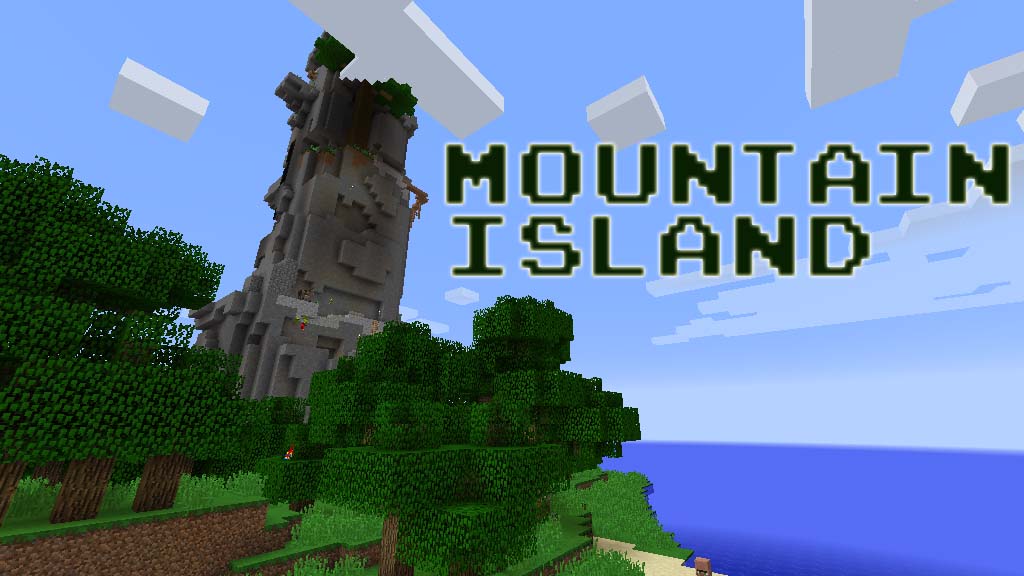 Mountain Island Map 1.12.2, 1.12 for Minecraft 1