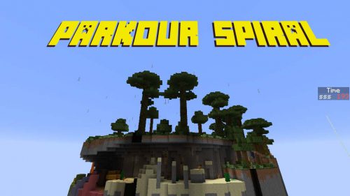 Parkour Spiral Map 1.12.2, 1.12 for Minecraft Thumbnail