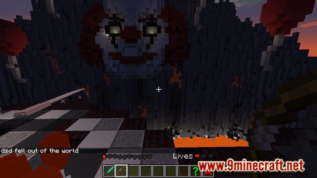 Pennywise Boss Battle Map 1.12.2, 1.12 for Minecraft 2