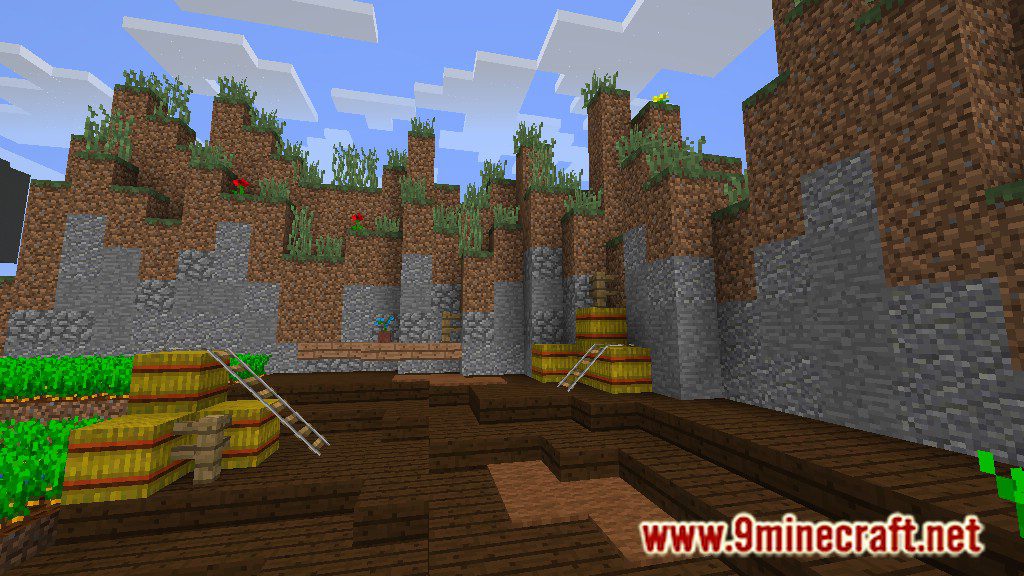 Rod Run Map 1.12.2, 1.12 for Minecraft 4