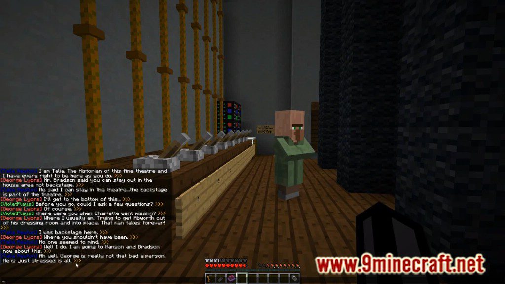 S.I. Files 2A: Curtain Call Map 1.12.2, 1.12 for Minecraft 4